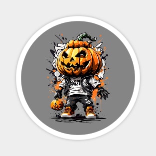 Halloween Pumpkin Magnet